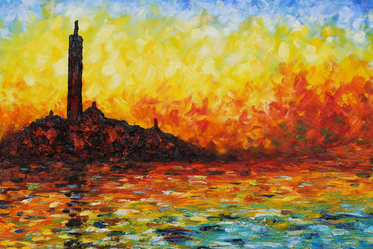 San Giorgio Maggiore by Twilight by Claude Monet